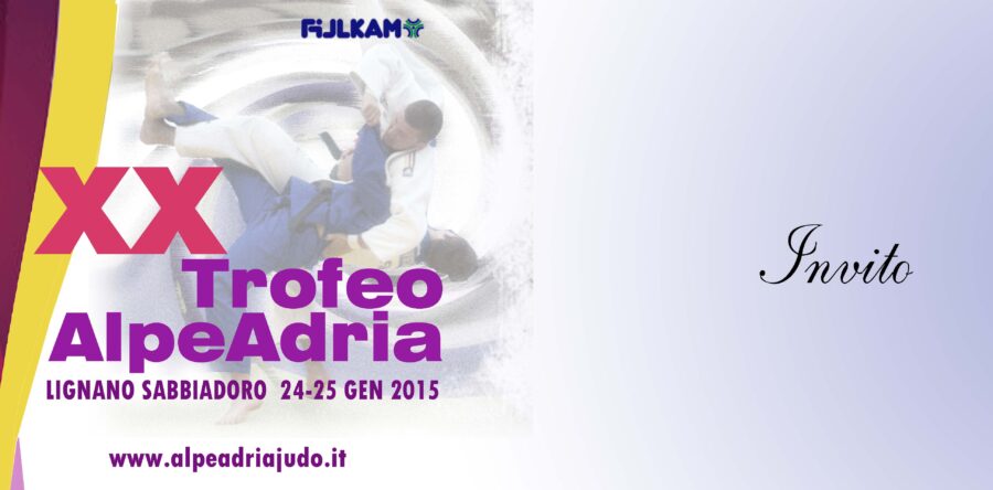 Presentazione 20° Trofeo Internazionale di Judo ALPE ADRIA