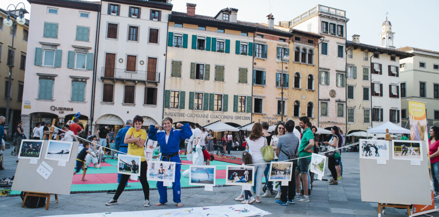 Oltre 300 in piazza Matteotti per ‘giocare’ con il Judo