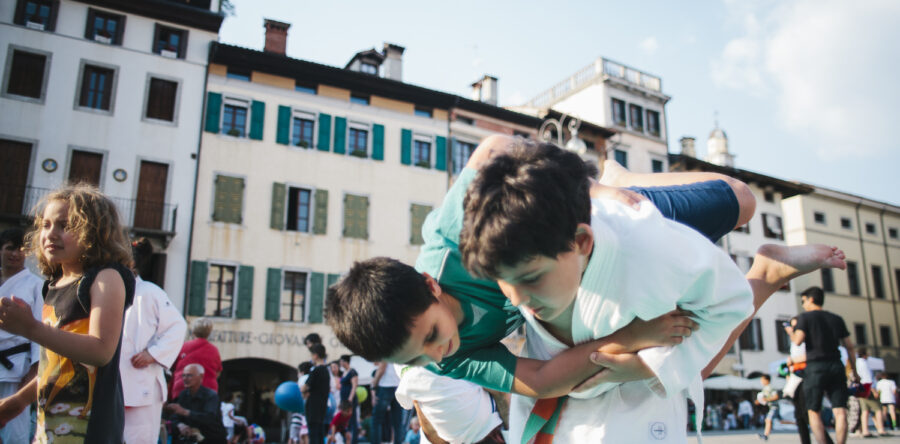 Esordienti del Dlf Yama Arashi Udine al Città di Trieste