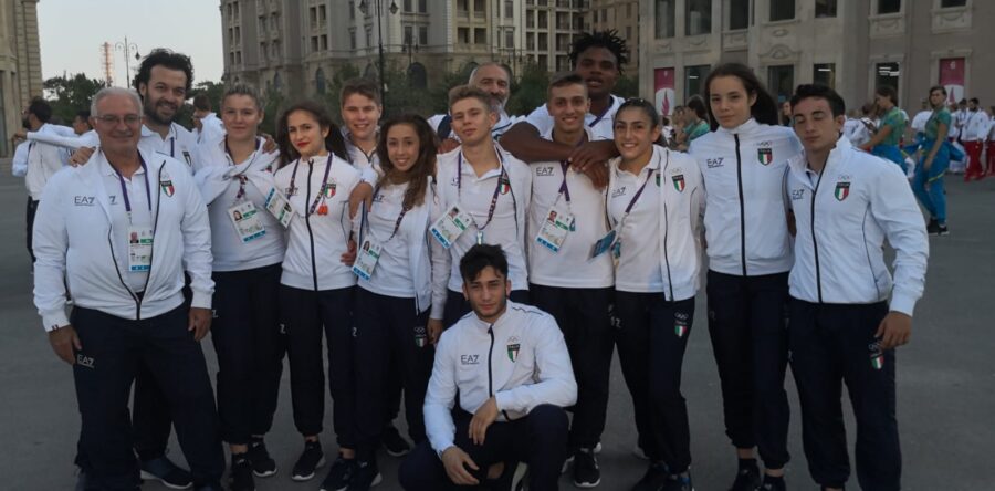 Decima finale azzurra all’EYOF a Baku, quinto posto per l’Italia mixed team