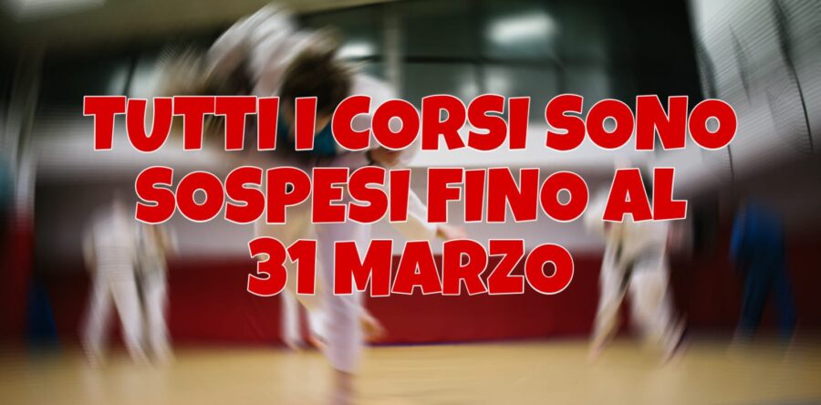 Sospese tutte le attività di marzo