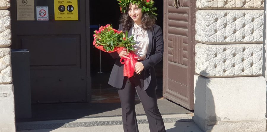 Congratulazioni Giorgia, Dottoressa in Scienze Tecnologie Alimentari!