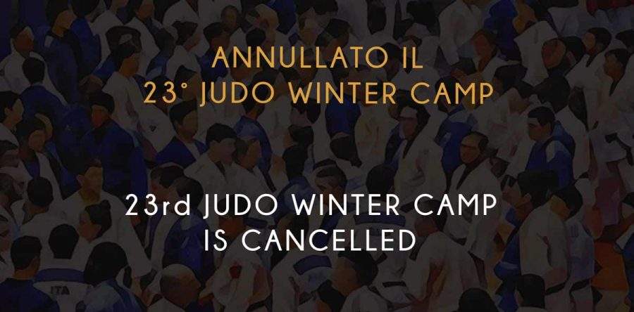 Annullato il Judo Winter Camp / Judo Winter Camp is cancelled