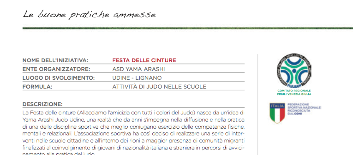 Buone pratiche ammesse